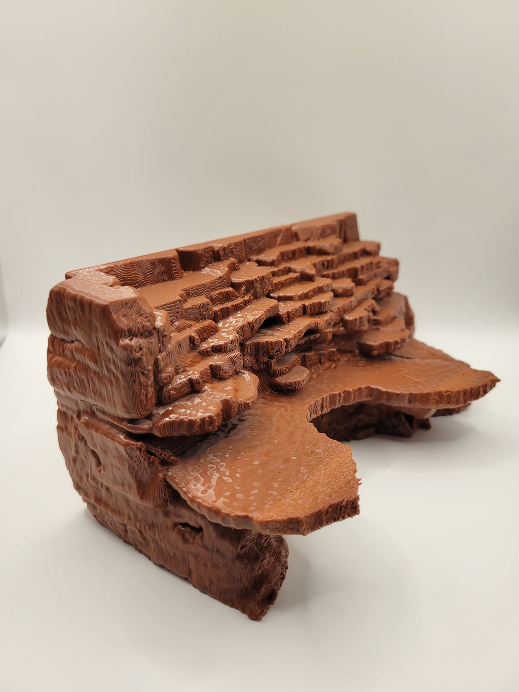 Terrarium Background Wall Cliff - Customizable - Rock Ledge Shelf for Reptiles, Amphibians, Invertebrates - "Outdoor Terrasse" Model - PhD Aqua Fabrication