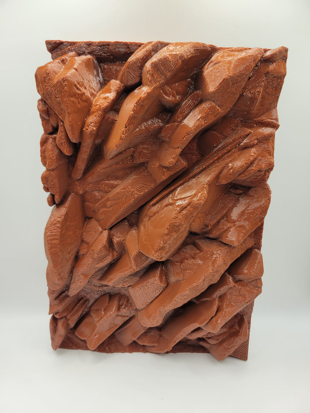 3D Printed Realistic Rock Terrarium Background – Arid & Tropical Decor – Customizable Rock Wall for Bioactive Vivariums - PhD Aqua Fabrication