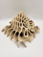 Shrimp Hide Pyramids 3D Printed - 5 Unique Aquarium Cave Designs, Shrimplet Breeding Decor - Custom Sizing Available - PhD Aqua Fabrication