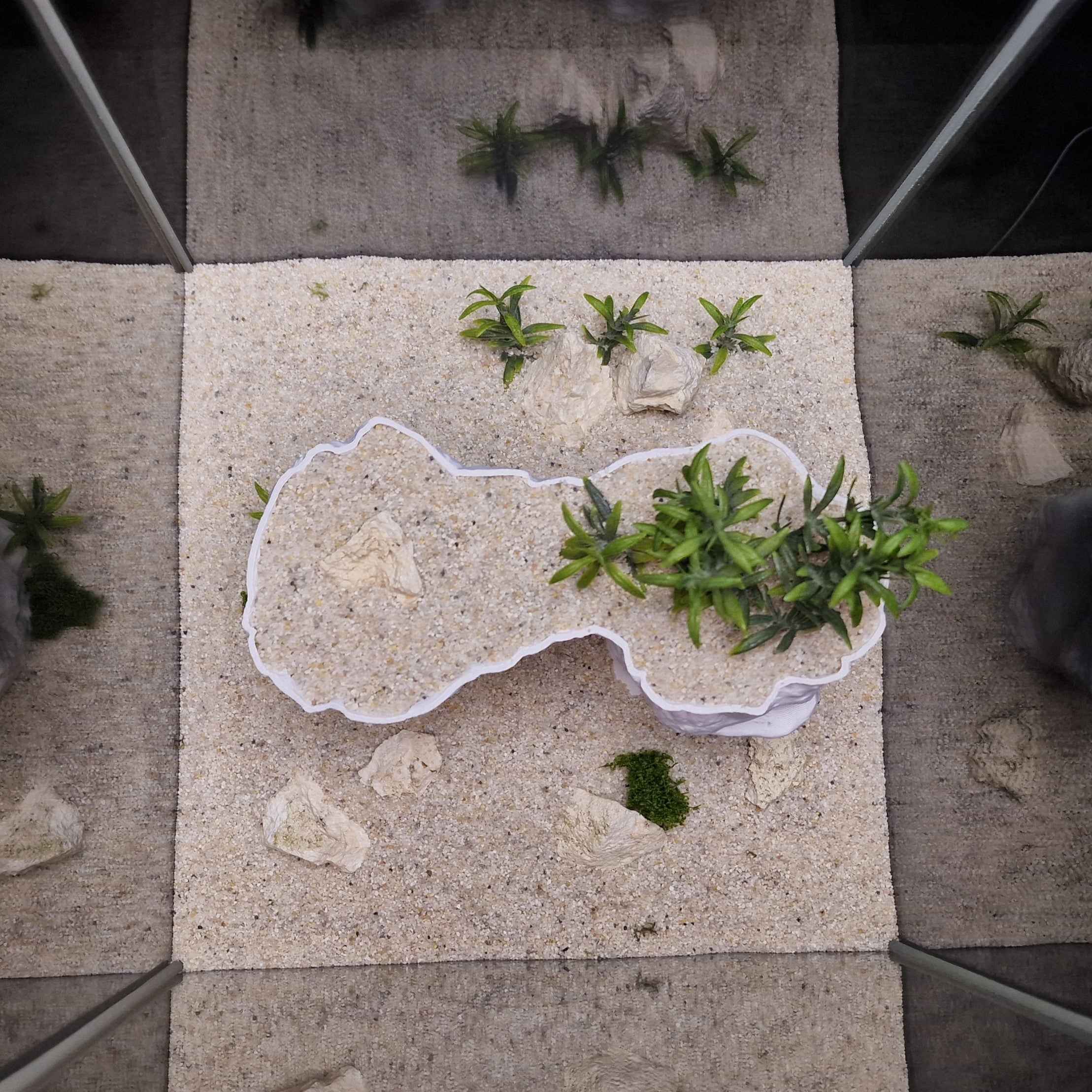 3D Printed Arch Hideout – Aquascape, Terrarium Rock Feature for Cichlids, Plecos, Reptiles
