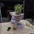 3D Printed Arch Hideout – Aquascape, Terrarium Rock Feature for Cichlids, Plecos, Reptiles