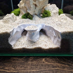3D Printed Desert Rock Cave Hideout for Reptiles and Fish | Naturalistic Terrarium Decor - "Nebula Ruin" Model