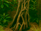 Mangrove Root Aquarium Driftwood - 3D Printed Tree Root for Reptile Terrarium, Realistic Aquascape Wood - "Mangrove Driftwood Root"