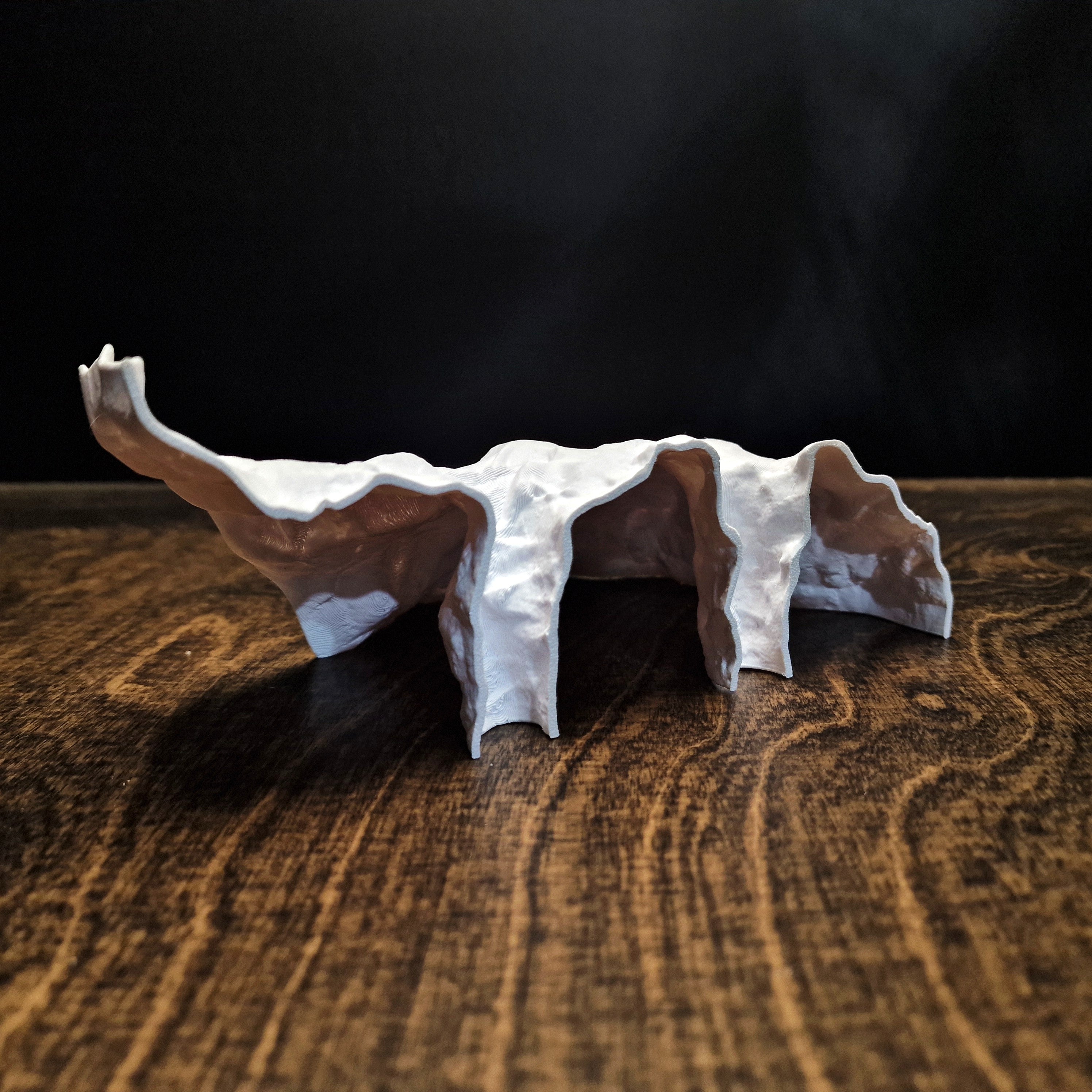 3D Printed Aquascape Cave – Multi-Chamber Reptile Hiding, Fish Shelter - "Take Your Pick" Model - PhD Aqua Fabrication