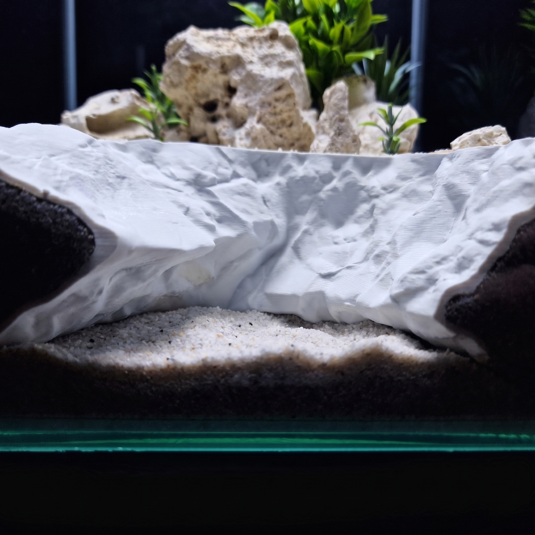 3D Printed Terrarium Rock Rift Feature – Hideout for Terrarium, Aquarium, AQU-NEEBIG-BR-L, AQU-NEEBIG-WH-L, AQU-NEEBIG-BE-L, AQU-NEEBIG-GY-L