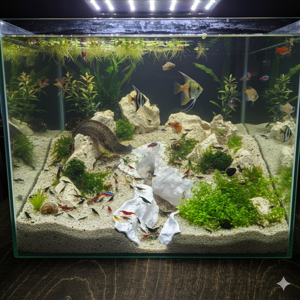 Aquarium Rift Decor | “Nowhere Hollow” | 3D Printed Rock Divider also for Terrarium Kit