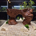 3D Printed Arch Hideout – Aquascape, Terrarium Rock Feature for Cichlids, Plecos, Reptiles, AQU-ARCTRI-BR-L, AQU-ARCTRI-WH-L, AQU-ARCTRI-BE-L, AQU-ARCTRI-GY-L
