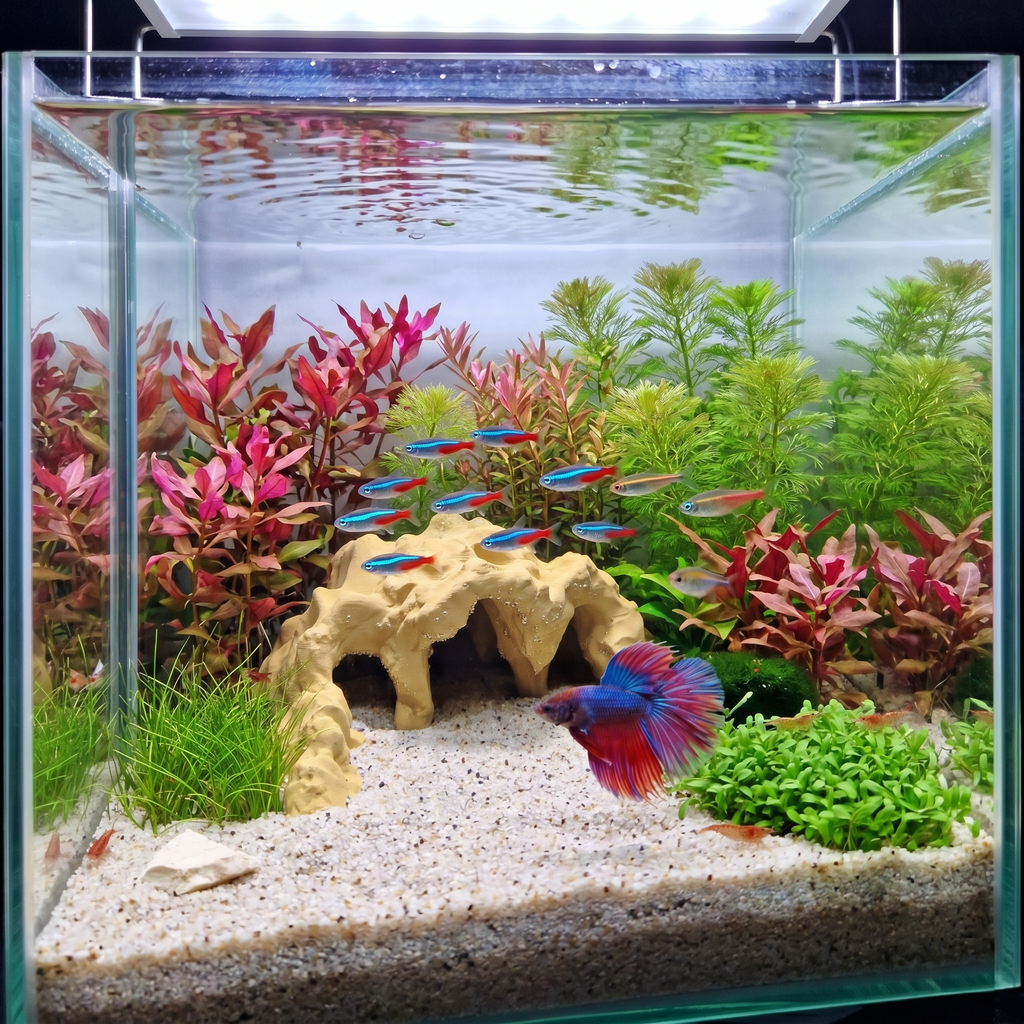 3D Printed Terrarium Reptile and Fish Cave | Natural Desert Rock Hideout - "Three Ways Home" Model - PhD Aqua Fabrication