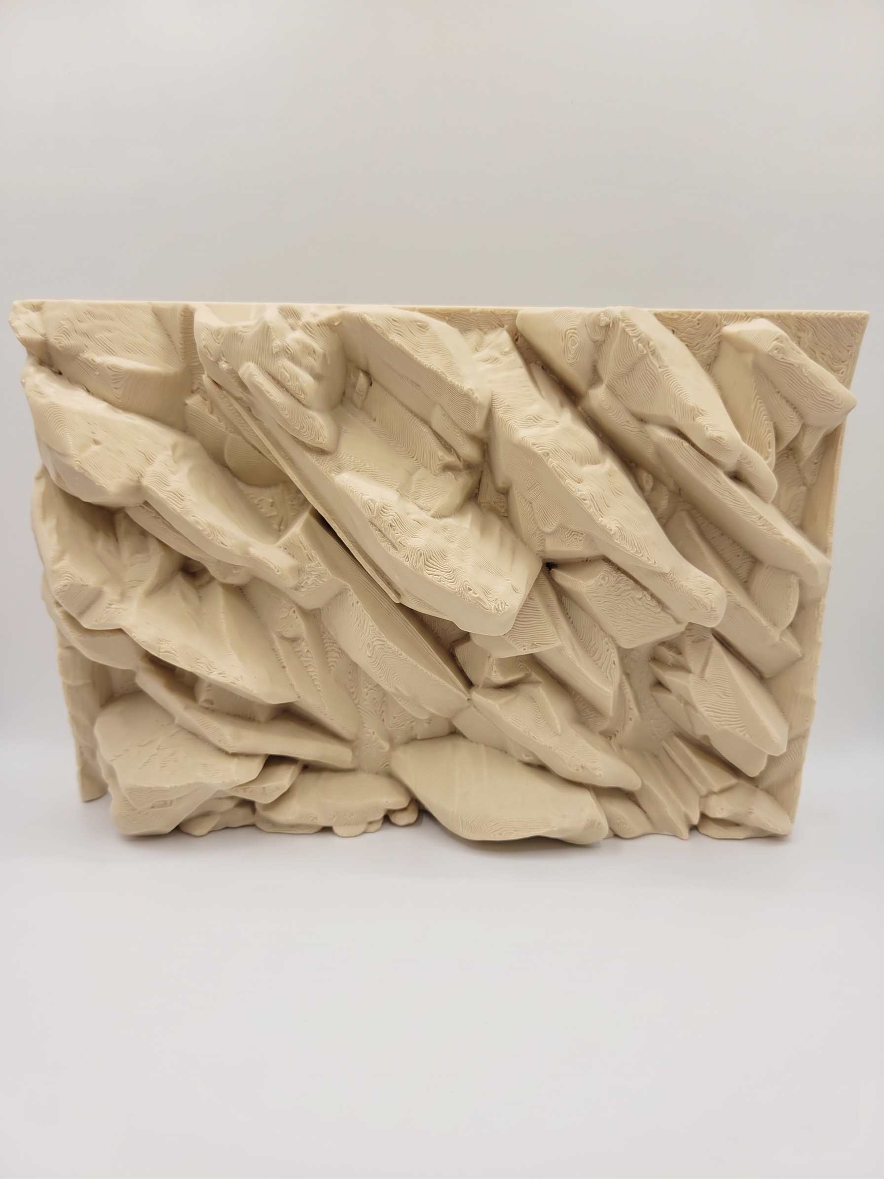 3D Printed Realistic Rock Terrarium Background – Arid & Tropical Decor – Customizable Rock Wall for Bioactive Vivariums - PhD Aqua Fabrication