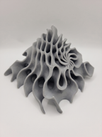 Shrimp Hide Pyramids 3D Printed - 5 Unique Aquarium Cave Designs, Shrimplet Breeding Decor - Custom Sizing Available - PhD Aqua Fabrication