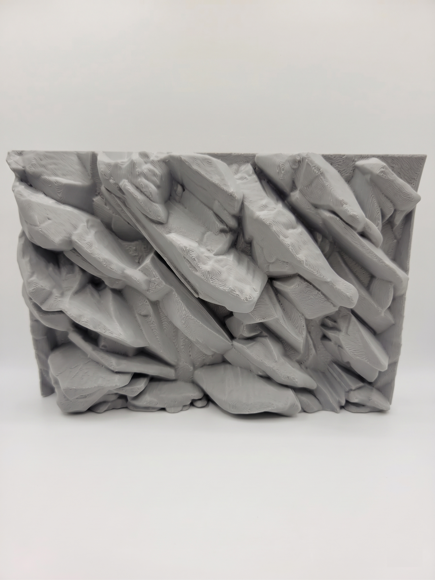 3D Printed Realistic Rock Terrarium Background – Arid & Tropical Decor – Customizable Rock Wall for Bioactive Vivariums - PhD Aqua Fabrication