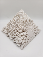 Shrimp Hide Pyramids 3D Printed - 5 Unique Aquarium Cave Designs, Shrimplet Breeding Decor - Custom Sizing Available - PhD Aqua Fabrication