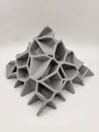 Shrimp Hide Pyramids 3D Printed - 5 Unique Aquarium Cave Designs, Shrimplet Breeding Decor - Custom Sizing Available - PhD Aqua Fabrication