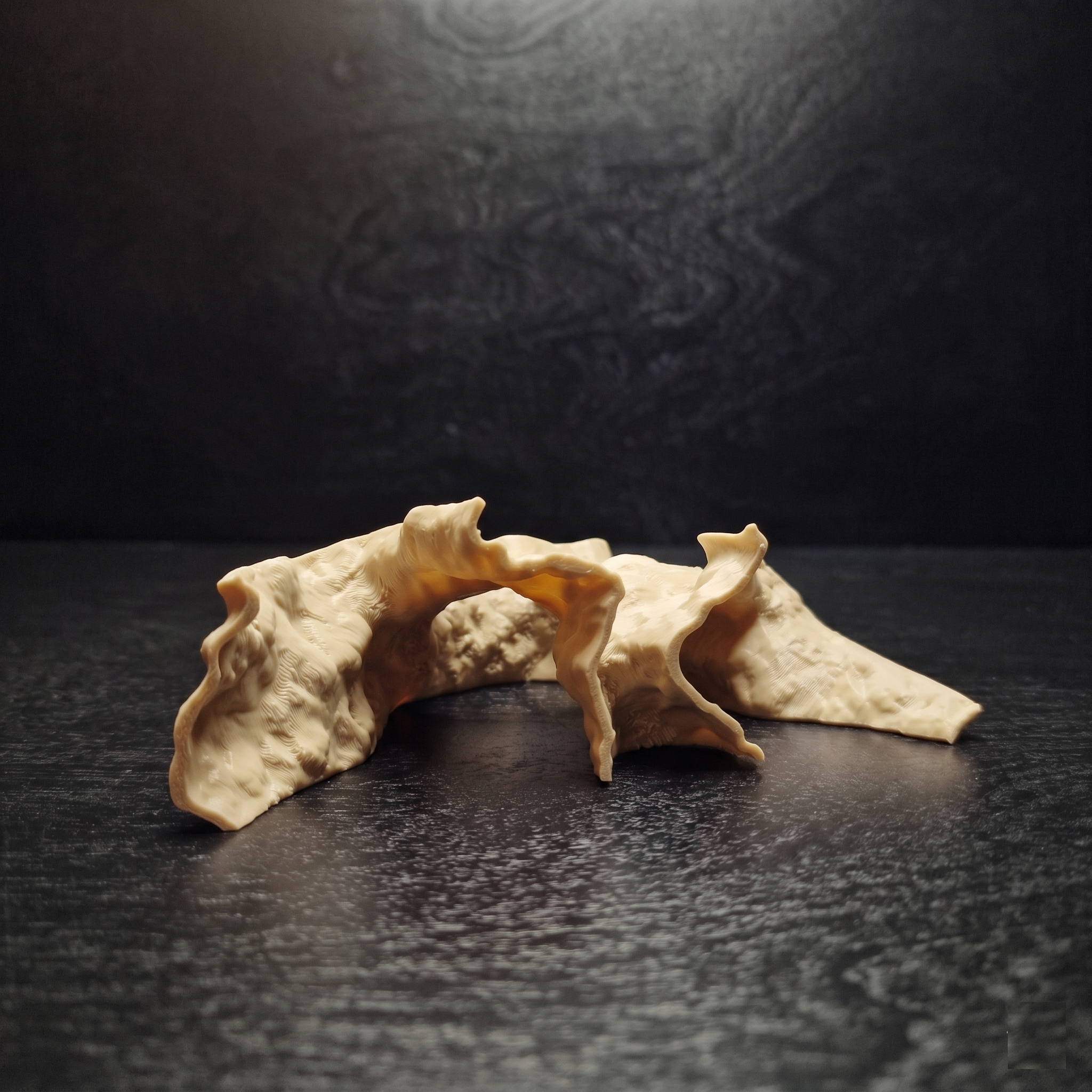 Aquarium Decor Cave - 3D Printed Rock Feature Hideout for Betta & Shrimp - Natural Stone Look Fish Tank Ornament - Terrarium Accessory, AQU-WHIWAY-BR-L, AQU-WHIWAY-WH-L, AQU-WHIWAY-BE-L