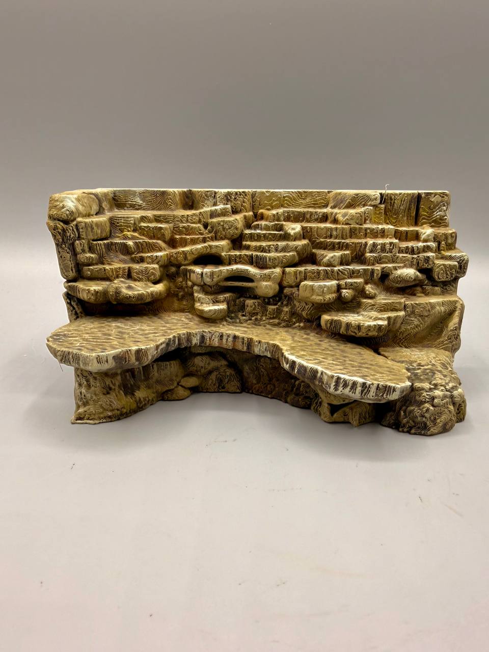 Terrarium Background Wall Cliff - Customizable - Rock Ledge Shelf for Reptiles, Amphibians, Invertebrates - "Outdoor Terrasse" Model - PhD Aqua Fabrication