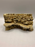 Terrarium Background Wall Cliff - Customizable - Rock Ledge Shelf for Reptiles, Amphibians, Invertebrates - "Outdoor Terrasse" Model - PhD Aqua Fabrication