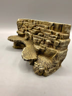 Terrarium Background Wall Cliff - Customizable - Rock Ledge Shelf for Reptiles, Amphibians, Invertebrates - "Outdoor Terrasse" Model - PhD Aqua Fabrication