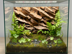 3D Printed Realistic Rock Terrarium Background – Arid & Tropical Decor – Customizable Rock Wall for Bioactive Vivariums - PhD Aqua Fabrication