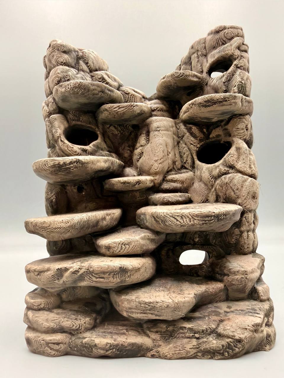 Customizable Terrarium Background Wall – 3D Rock Wall with Cave Hides and Ledge Basking Areas for Terrascaping and Aquascaping - "Hides and Hotspots" Model - PhD Aqua Fabrication