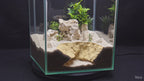3D Printed Terrarium Rock Rift Feature – Hideout for Terrarium, Aquarium - Fully Customizable Sizing - "Need A Bigger Sinkhole" Model
