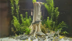 Aquarium Driftwood Decor - 3D Printed Wood Branch for Fish Tank & Reptile Terrarium, Realistic Aquascape - "Amazonian Driftwood" Model