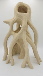 Aquarium Wood Decor - Tall 3D Printed Natural Look Wood Propagules for Vertical Aquascaping - "High Mangrove Roots" Model