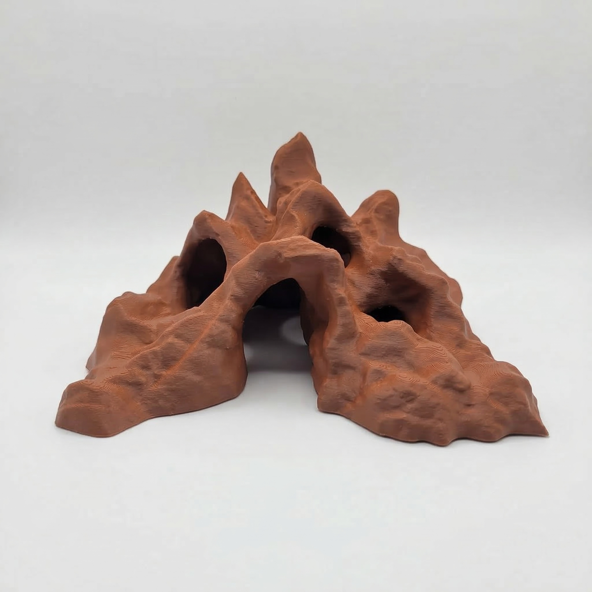 Aquarium Decor Cave Multiple Entrance Rock Feature - Fish Tank Hideout for Cichlids & Plecos - Large Reptile Terrarium Rock Ornament, AQU-HADALR-WH-L, AQU-HADALR-BR-L, AQU-HADALR-BE-L