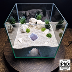 Aquarium Cave Underground Tunnel Hiding Spot - 3D Printed Rock Hide for Fish Shrimp Axolotl - Modular Fish Tank Decor