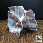 Aquarium Cave Underground Tunnel Hiding Spot - 3D Printed Rock Hide for Fish Shrimp Axolotl - Modular Fish Tank Decor