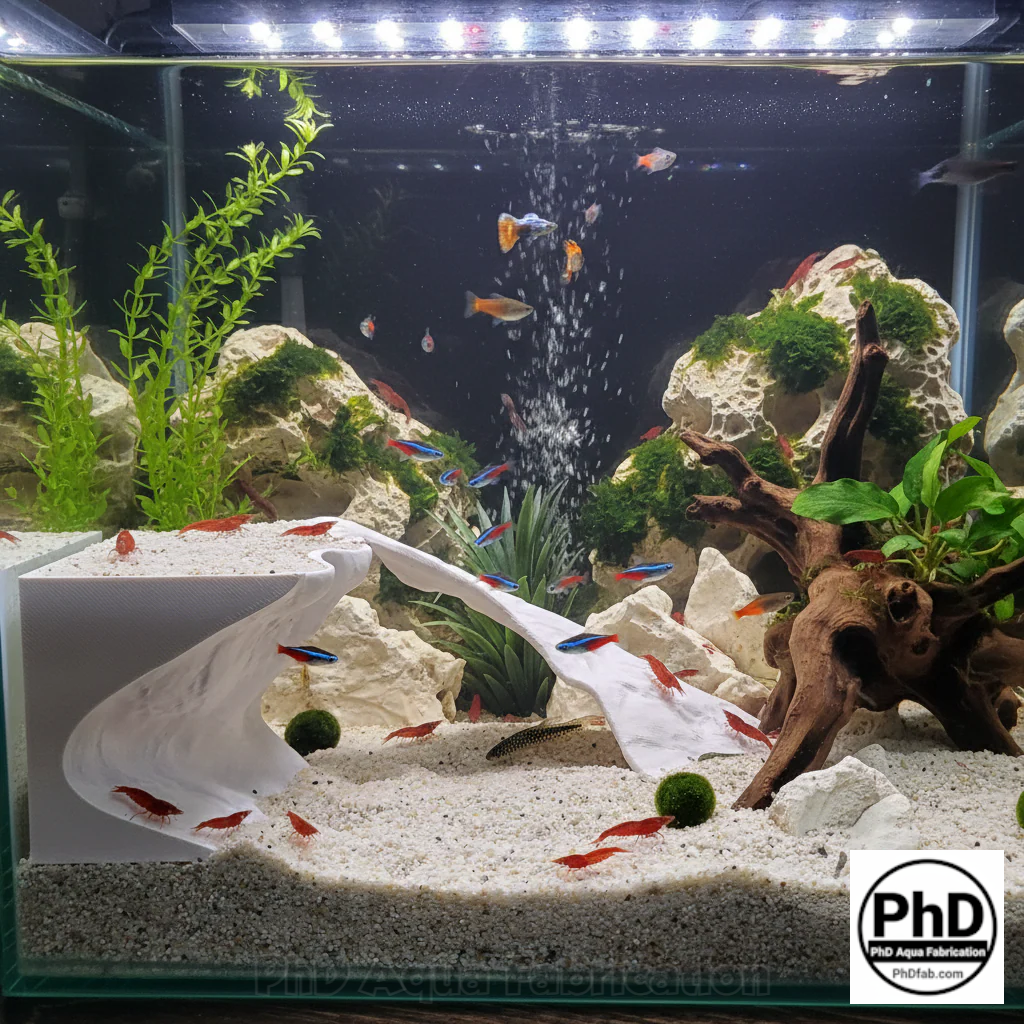 Large Turtle Basking Platform & Above Tank Basking Area for Aquatic Turtles - Heavy Duty Turtle Dock & Basking Loft for 20-75 Gallon Tanks - Non-Slip Ramp Reptile Tank Accessories & Aquarium Decor, AQU-TIDBAS-WH-L, AQU-TIDBAS-BE-L, AQU-TIDBAS-BR-L, AQU-TIDBAS-GN-L