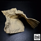 Aquarium Decor Cave - Natural Fish Tank Rock Decoration & Hideout for Shrimp, Betta, Axolotl & Reptiles - Unique Aquascape Accessory for Terrariums