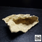 Aquarium Cave Decor - Underground Rock Sanctuary for Fish Tanks - 3D Printed Stone Hideout - Minimalist Aquascape & Terrarium Ornament