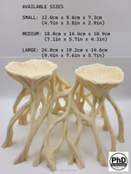 Aquarium Wood Decor Mangrove Root Planters - 3D Printed Mangrove Roots for Live Plants - Fish Tank & Terrarium Aquascaping Ornament