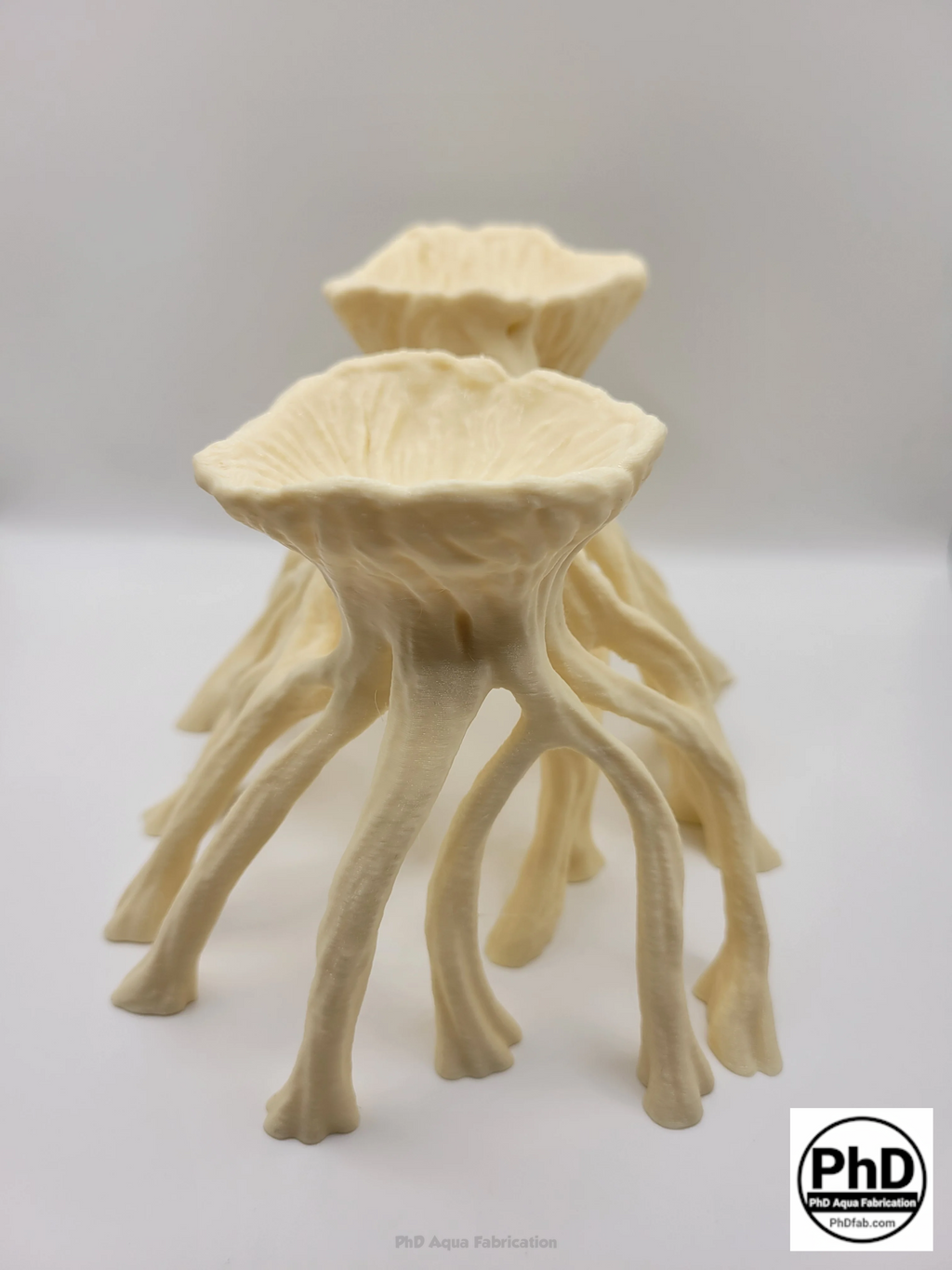 Aquarium Wood Decor Mangrove Root Planters - 3D Printed Mangrove Roots for Live Plants - Fish Tank & Terrarium Aquascaping Ornament