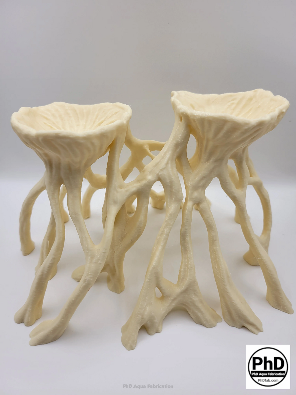 Aquarium Wood Decor Mangrove Root Planters - 3D Printed Mangrove Roots for Live Plants - Fish Tank & Terrarium Aquascaping Ornament