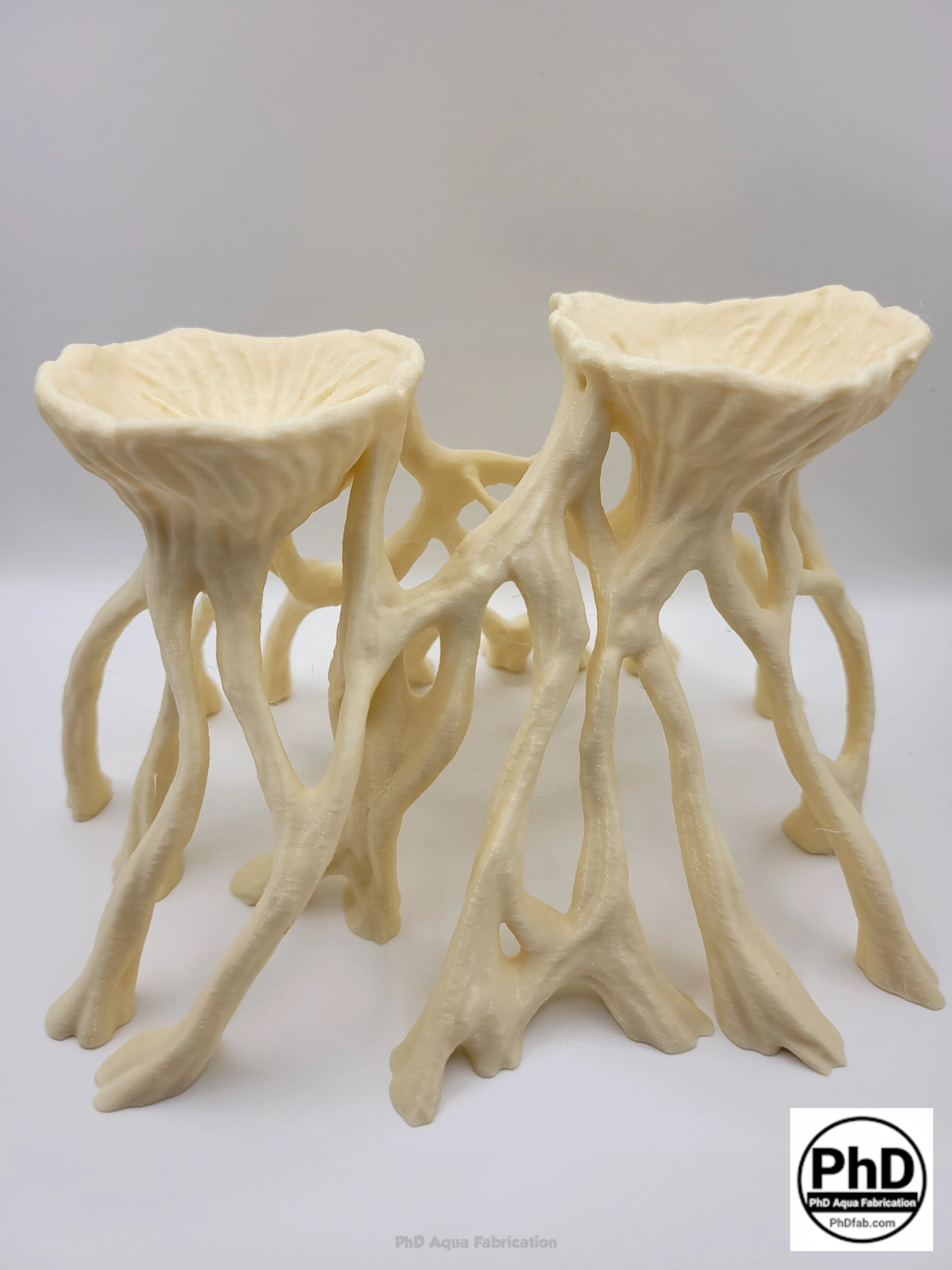 Aquarium Wood Decor Mangrove Root Planters - 3D Printed Mangrove Roots for Live Plants - Fish Tank & Terrarium Aquascaping Ornament