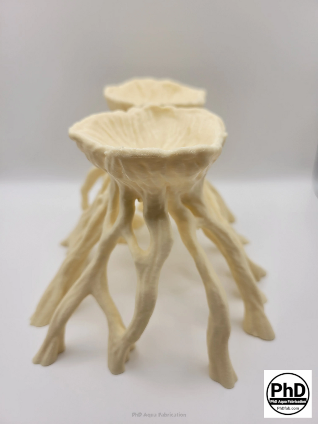 Aquarium Wood Decor Mangrove Root Planters - 3D Printed Mangrove Roots for Live Plants - Fish Tank & Terrarium Aquascaping Ornament