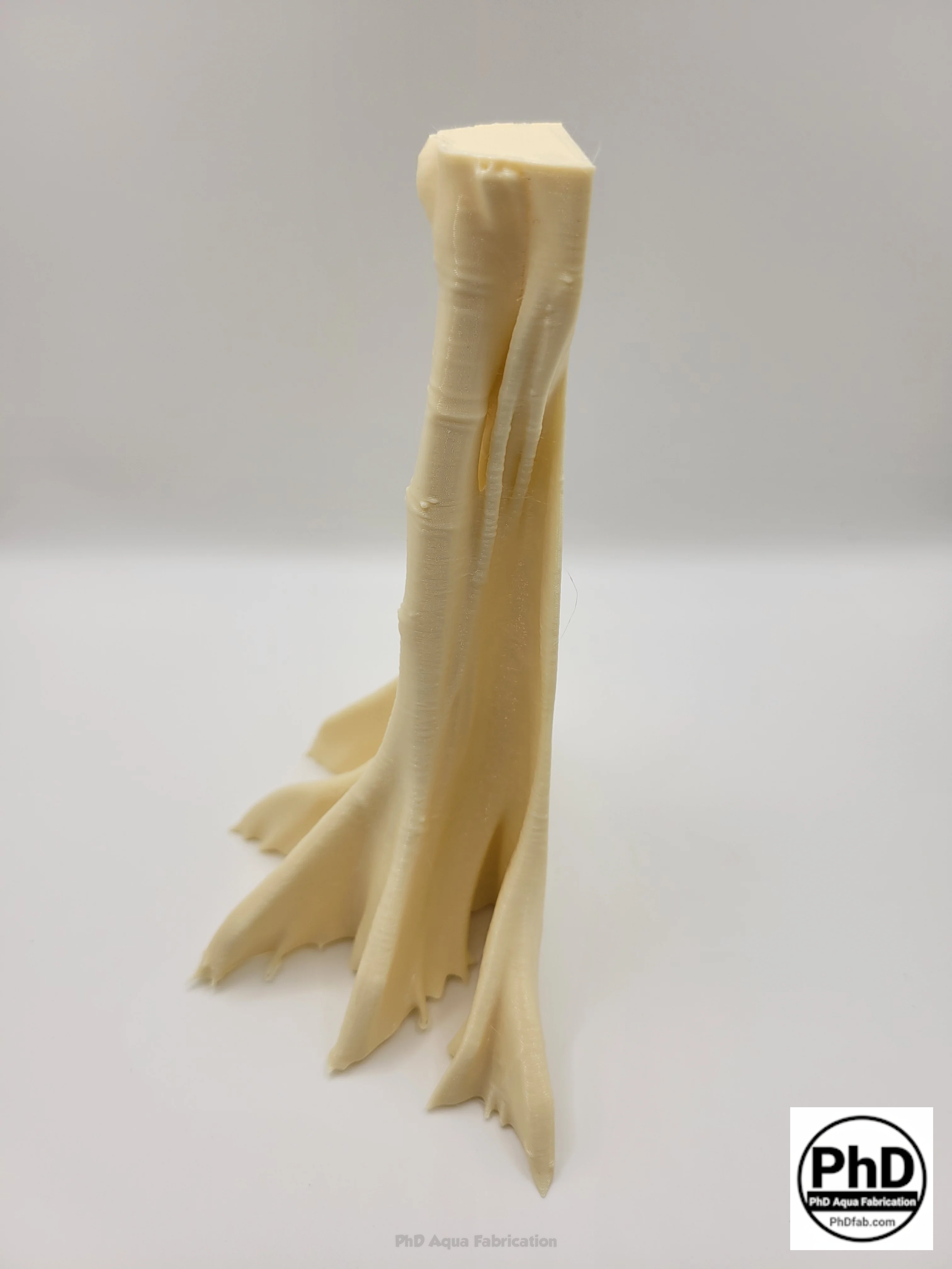 Aquarium Driftwood Decor - 3D Printed Wood Branch for Fish Tank & Reptile Terrarium, Realistic Aquascape - "Amazonian Driftwood"