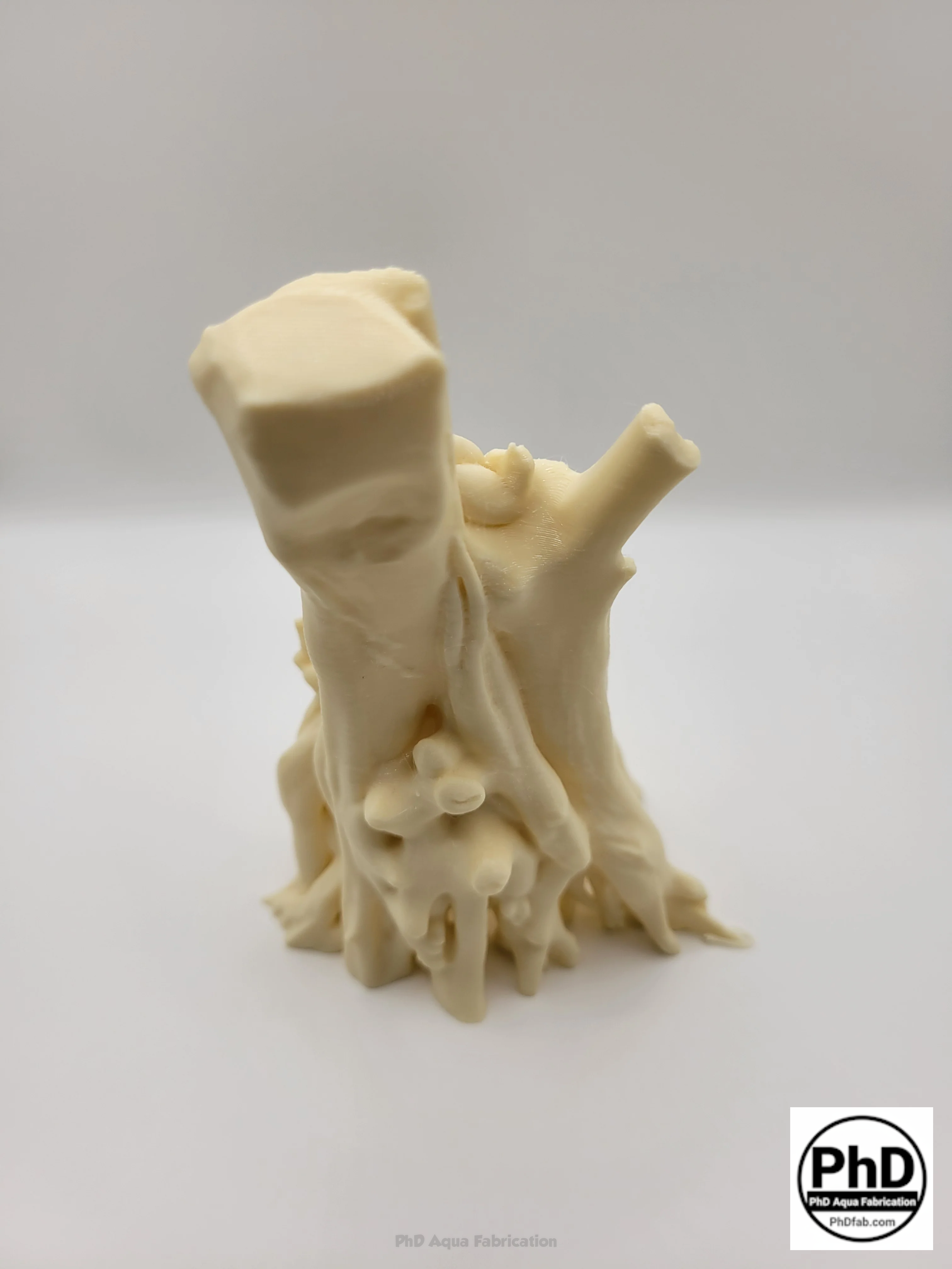 Mangrove Root Aquarium Driftwood - 3D Printed Tree Root for Reptile Terrarium, Realistic Aquascape Wood - "Mangrove Driftwood Root"