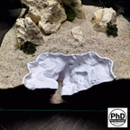 Aquarium Rift Decor - Fish Tank Hideout - Natural Rock Wall Ornament - "Driftaway Grotto"