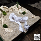 Aquarium Rift Decor - 3D Printed Rock Divider - Aquascaping Ornament & Reptile Terrarium Decoration - "Nowhere Hollow"