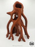 Aquarium Wood Decor - Tall 3D Printed Natural Look Wood Propagules for Vertical Aquascaping - "High Mangrove Roots"