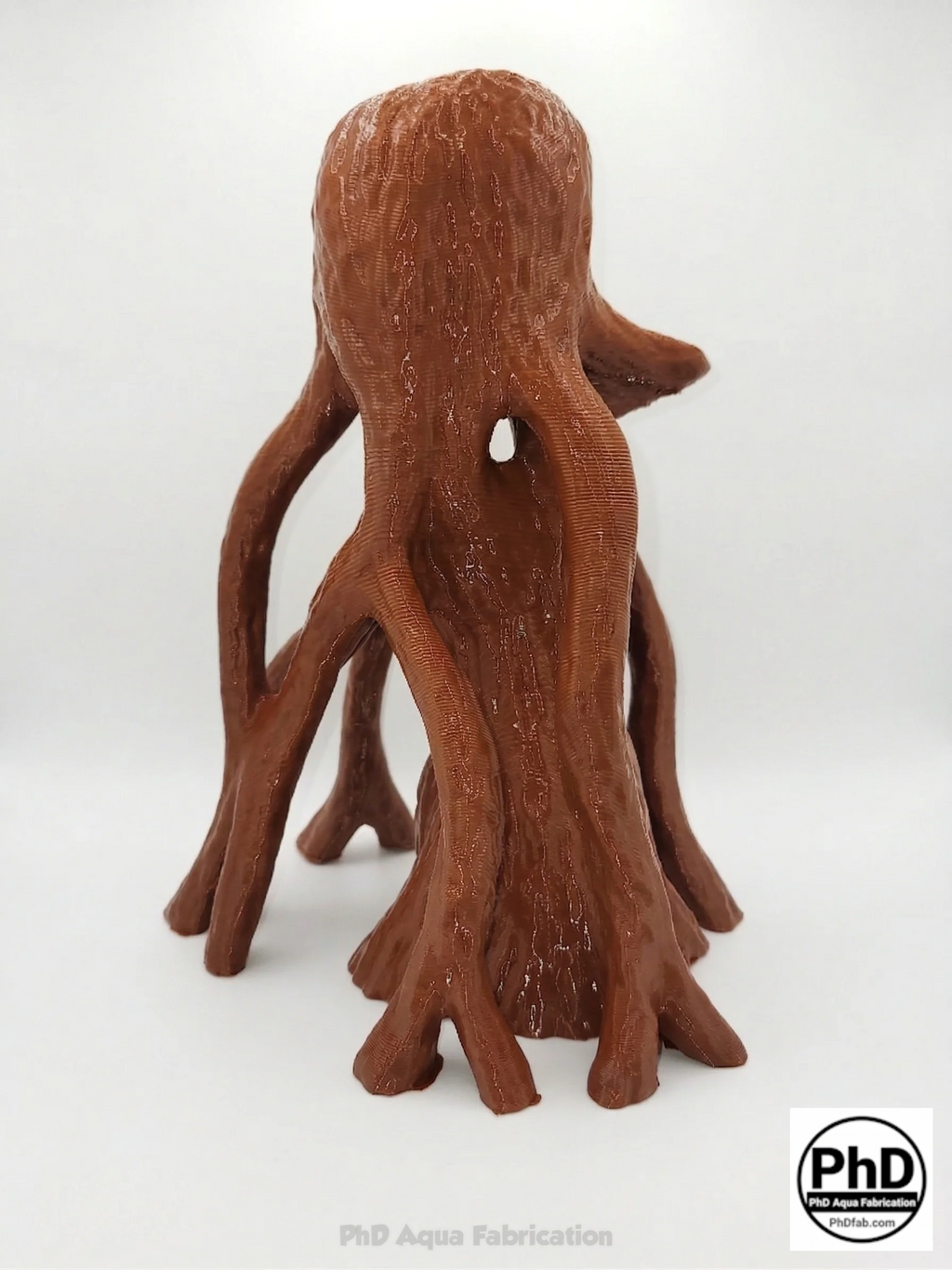 Aquarium Wood Decor - Tall 3D Printed Natural Look Wood Propagules for Vertical Aquascaping - "High Mangrove Roots"
