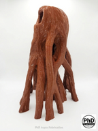 Aquarium Wood Decor - Tall 3D Printed Natural Look Wood Propagules for Vertical Aquascaping - "High Mangrove Roots"